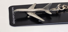 Boeing KC-46 Pegasus 3D Aircraft Pewter Keychain