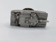 M1 Abrams Tank Pewter Lapel Pin