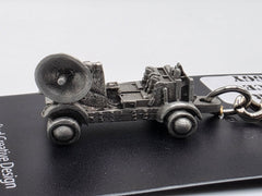 Lunar Space Buggy 3D Pewter Keychain