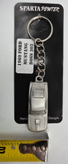 1969 Ford Mustang Boss 302 3D Pewter Keychain