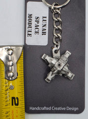 Lunar Space Module 3D Pewter Keychain