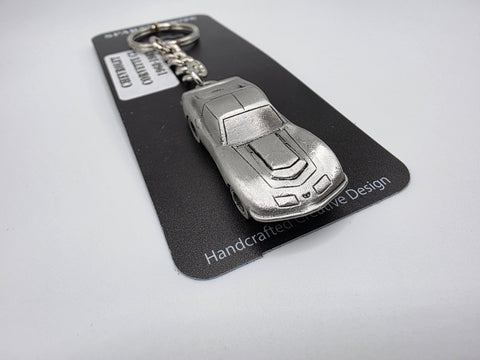 Chevrolet Corvette C3 1968-1982 3D Pewter Keychain