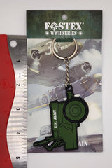 WWII US Army Jeep PVC Keychain