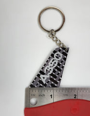 Airbus A350 Aircraft Tail Keychain