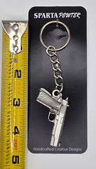 Colt 1911 Pewter Keychain