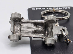 Lunar Space Buggy 3D Pewter Keychain