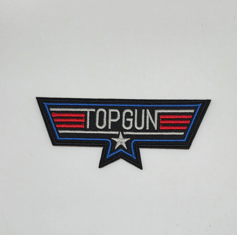 Top Gun Wing Name Patch
