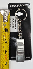 1965 Ford Mustang Convertible 3D Pewter Keychain