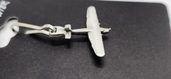 Ford Tri-Motor "Tin Goose" Airplane Pewter Small Zipper/Bag Pull