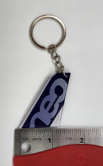 Airbus Neo Aircraft Tail Keychain