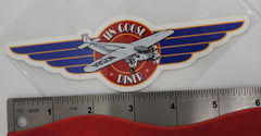 Tin Goose Diner Wing Logo Large Sticker