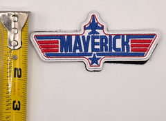 Maverick Top Gun Wing Name Velcro Patch