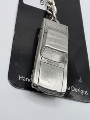 1965 Ford Mustang Convertible 3D Pewter Keychain