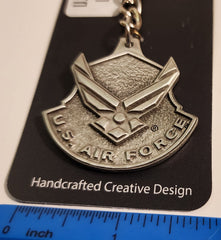 U.S. Air Force Logo (USAF) (2018) Pewter Keychain