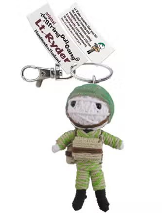 Lt. Ryder String Doll Keychain