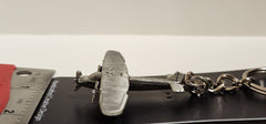 Ford Tri-Motor "Tin Goose" Airliner Pewter Keychain