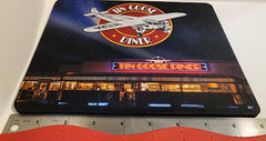 Tin Goose Diner Night View Mouse Pad