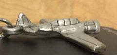 North American AT-6 Texan Pewter Keychain