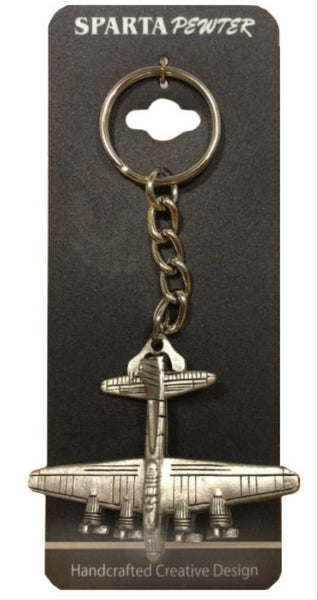 Boeing B-17 Flying Fortress Pewter Keychain