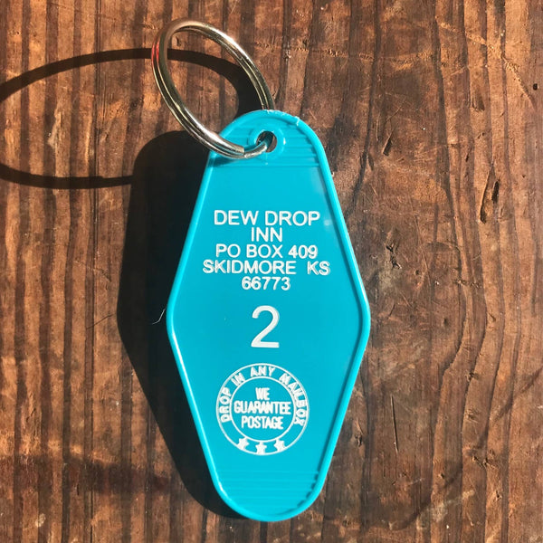 Dew Drop Inn Motel Key FOB keychain
