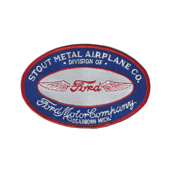 Stout Metal Airplane FORD Motor Co. Patch