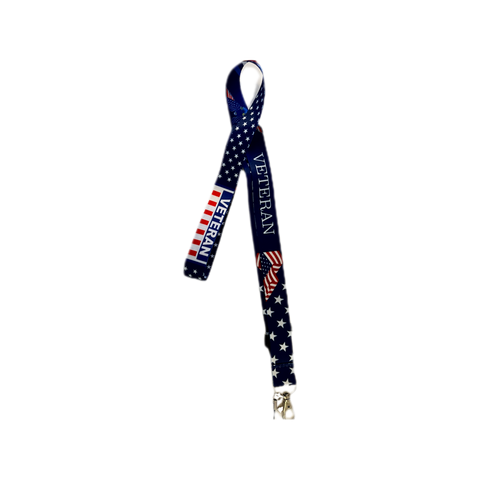 Veterans Ribbon Lanyard