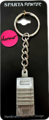 AM General/GMC Hummer Vehicle Pewter Keychain