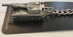 M109 Paladin Tank Pewter Keychain