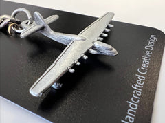 Hughes H-4 Hercules "Spruce Goose" Pewter Airplane Keychain