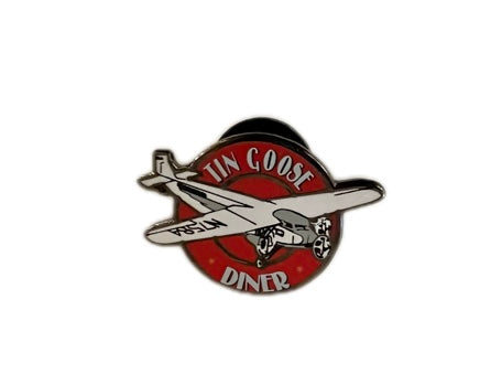 Tin Goose Diner Logo Enamel Pin
