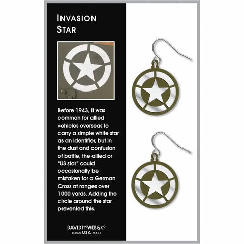 Invasion Star Earrings