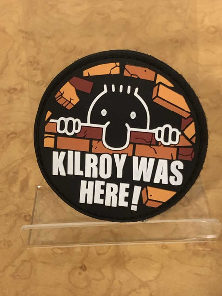 Kilroy Was Here Velcro Patch