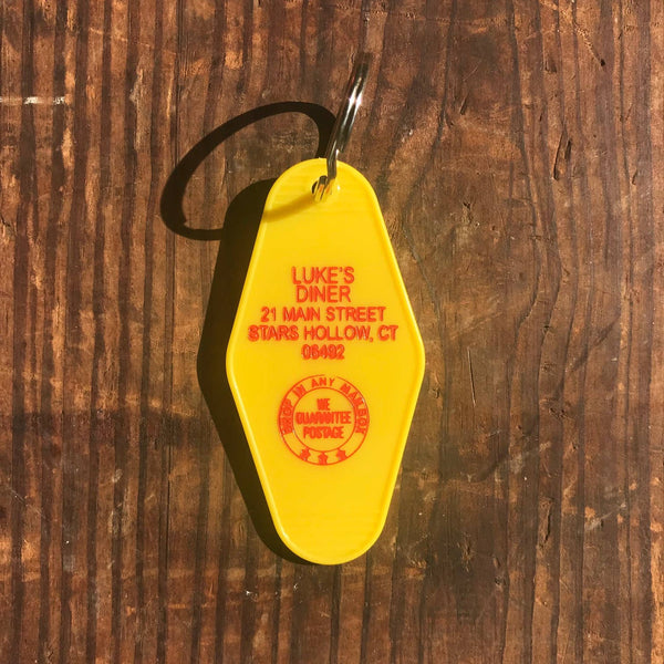 Luke's Diner Motel Key FOB keychain