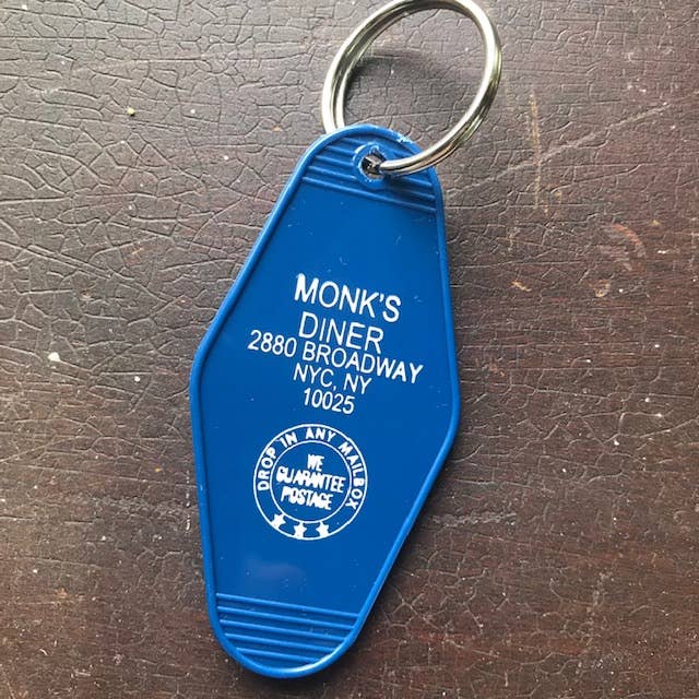 Monk's Diner (Seinfeld) Motel Key FOB Keychain