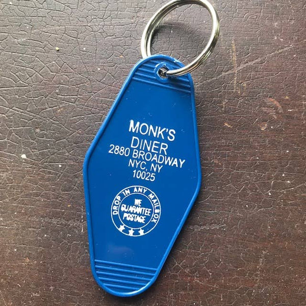 Monk's Diner (Seinfeld) Motel Key FOB Keychain – Liberty Aviation Museum PX