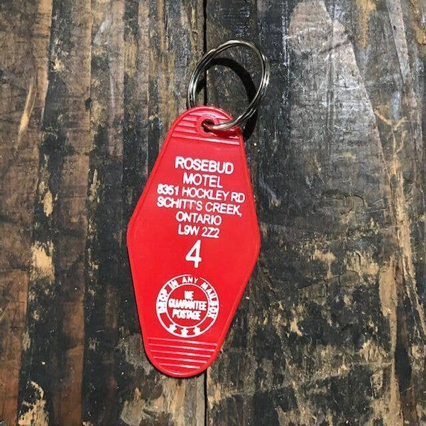 Rosebud Motel (Schitt's Creek) Key FOB keychain