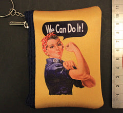 Rosie The Riveter "We Can Do It"  Coin Purse