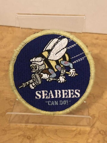 Seabees "Can Do" Velcro Patch