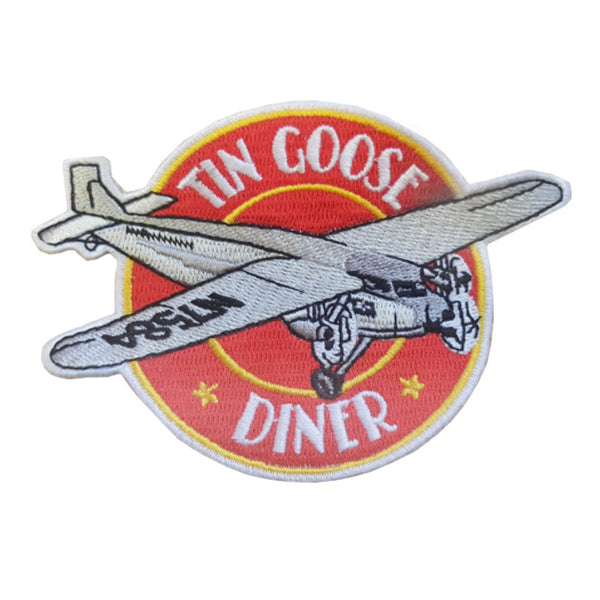 Tin Goose Diner Original Tri-Motor Logo Patch
