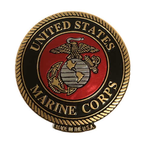 2 1/2 inches wide. Featuring the United States Marine Corps logo.