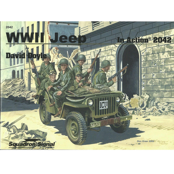 WWII Jeep In Action 2042