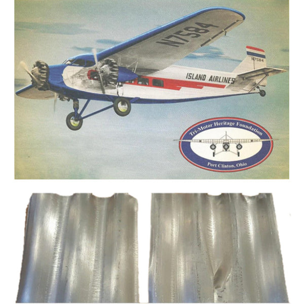 Own a Piece of Ford Tri-Motor Corrugated Skin!