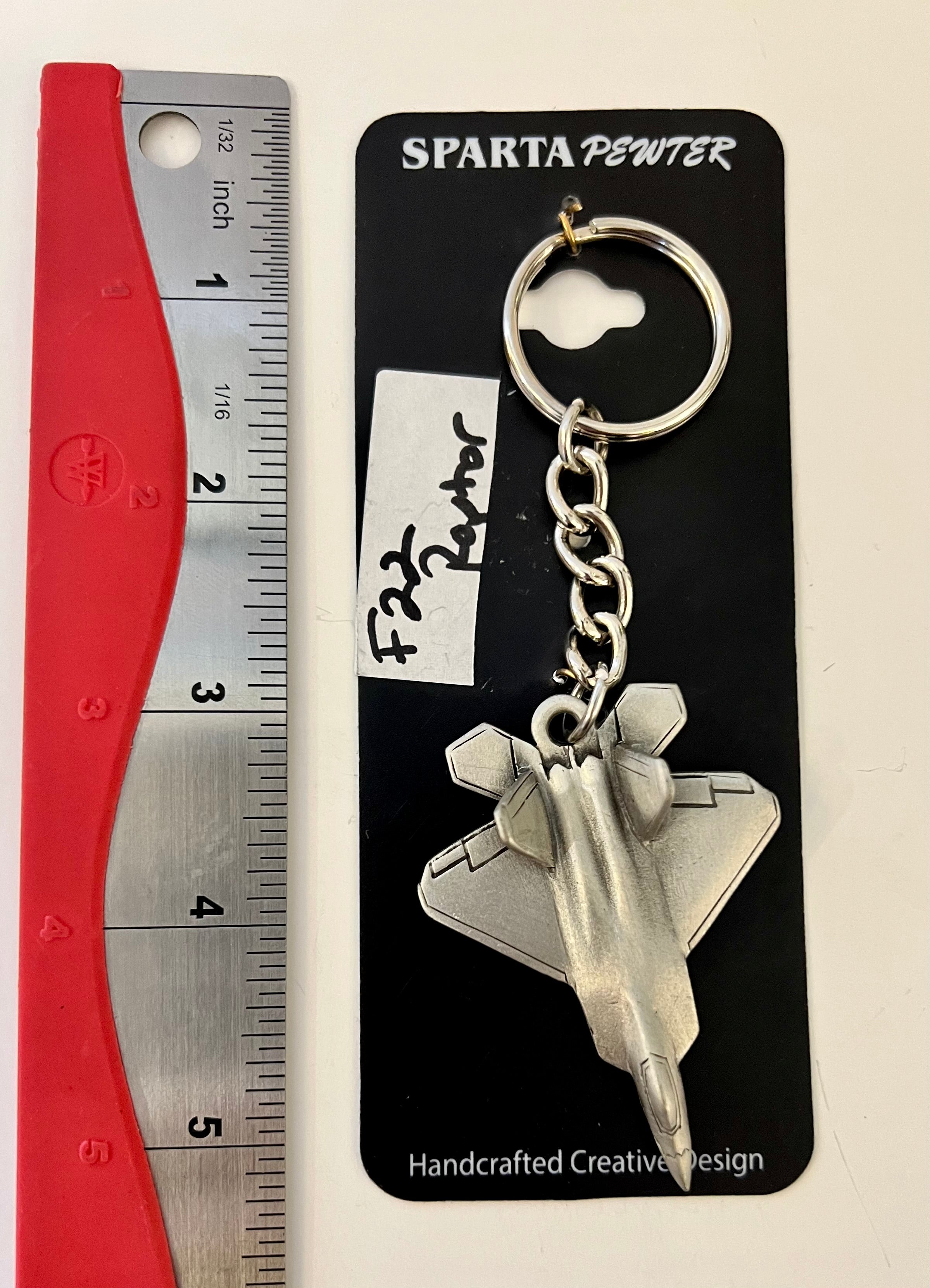 Lockheed Martin Keychains Lockheed Martin F-22 Raptor Airplane Pewter Keychain – Liberty Aviation ...