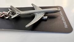 Side View 2 of Boeing 777 Airliner Keychain