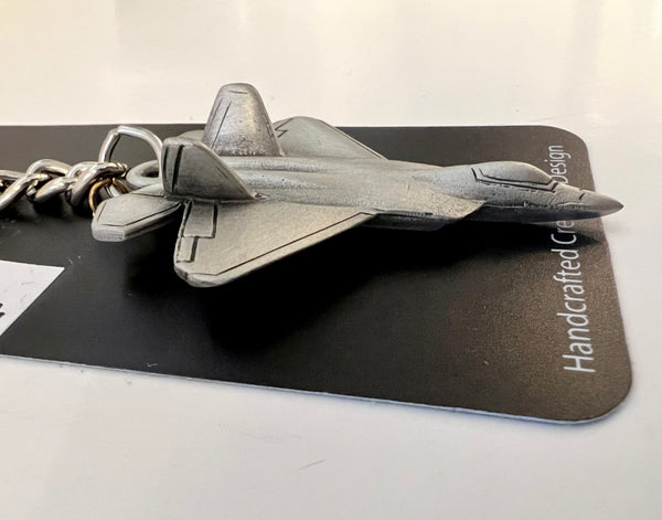 Lockheed Keychains Lockheed Martin F-22 Raptor Airplane Pewter Keychain – Liberty Aviation ...