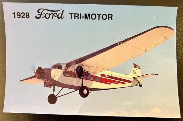 1928 Ford Tri-Motor Postcard