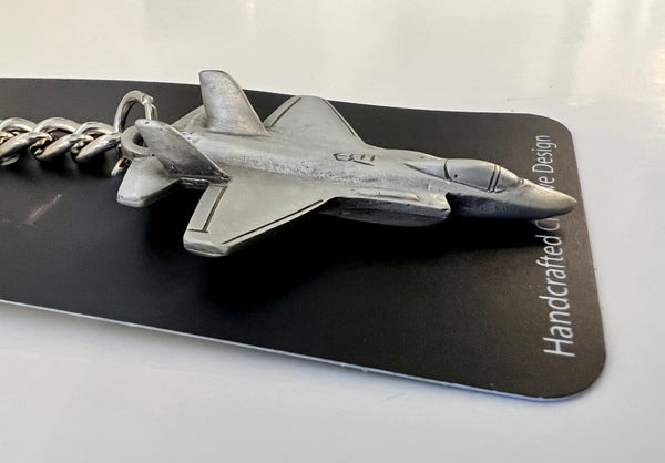 Lockheed Keychains Lockheed Martin F-35 Lightning JSF Airplane Pewter Keychain – Liberty ...