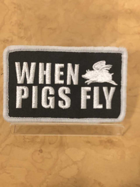 When Pigs Fly Velcro Patch